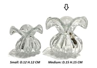 Murano Crystal Vase, Medium - صورة 7