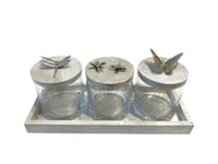 Luxury Decorative Pearl Oyster Shell Set (4 Pieces) - صورة 1