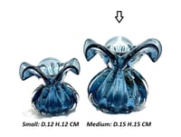 Murano Crystal Vase, Medium - صورة 6