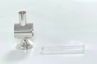 Set of 6.Napkins & 6.Flowers Glass Tubes Holder - صورة 4