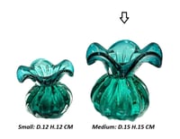 Murano Crystal Vase, Medium - صورة 6