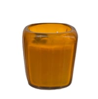 Scented candle medium square rounded vase - صورة 9