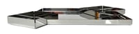 Rectangular Serving Tray with 2 Squares - صورة 5