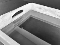 Rectangular White Tray with handles - صورة 7