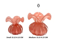 Murano Crystal Vase, Medium - صورة 6