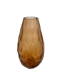Elegant glass vase for holding flowers - صورة 3