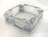 Square Crystal Classic Ashtray in Transparent Color - صورة 1
