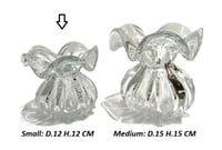 Murano Crystal Vase, Small - صورة 8