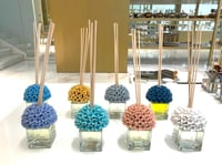 Scent Diffuser Clear Bottle with Lid in Pearl Grey Color - صورة 8
