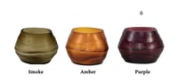 T-Light oval big holder, purple color - صورة 7