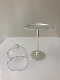 Big Cake Stand with Plain Lid - صورة 3
