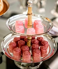 Medium Appetizer Bamboo Stand - صورة 3