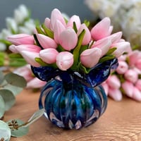 Murano Crystal Vase, Medium - صورة 1