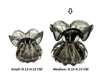 Murano Crystal Vase, Medium - صورة 7