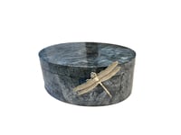 Oval Dragonfly Box – Prussian Blue - صورة 5