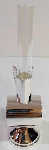 Butterfly Napkin Holder Set with Flower Holder Tube - صورة 4