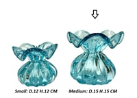 Murano Crystal Vase, Medium - صورة 6