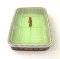 Medium Rectangular Bamboo Support with Acrylic Lid - صورة 6