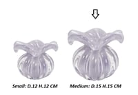 Murano Crystal Vase, Medium - صورة 3