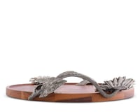 Sunflower Wood Serving Round Big Tray - صورة 4