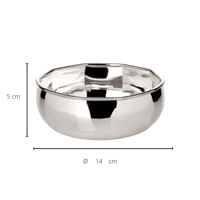 Medium bowl with ten sides - Image 4