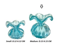 Murano Crystal Vase, Medium - صورة 3
