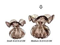 Murano Crystal Vase, Medium - صورة 6
