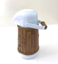 Bamboo Thermos with Handle - 500 ML - صورة 3