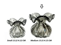 Murano Crystal Vase, Medium - صورة 5