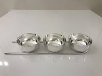 Petit Fours Holder - Three Bowls - صورة 7