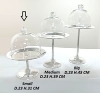 Small Cake Stand + Plain Lid - صورة 4