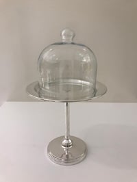 Medium Cake Stand with Plain Lid - صورة 2
