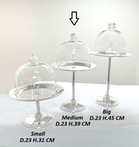Medium Cake Stand + Plain Lid - صورة 6