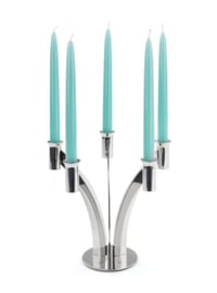 Five flames candleholder - صورة 5