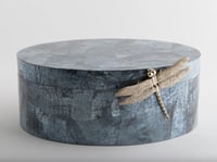 Oval Dragonfly Box – Prussian Blue - صورة 2
