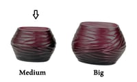 T-Light oval medium holder, purple color - صورة 10