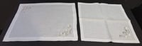 Orchids Corners Design Placemats with Napkins Set For 12.Persons - صورة 3