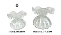 Murano Crystal Vase, Small - صورة 7