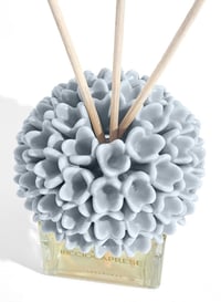 Scent Diffuser Clear Bottle with Lid in Pearl Grey Color - صورة 2