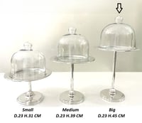 Big Cake Stand + Plain Lid - صورة 5