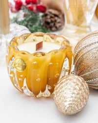 Scented Candle in Crystal Vase - صورة 7