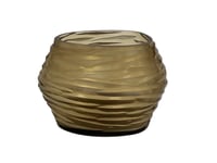 T-Light oval medium holder, copper smoke - صورة 1