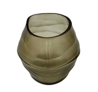 T-Light oval medium holder, light smoke color - صورة 5