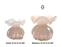 Murano Crystal Vase, Medium - صورة 6