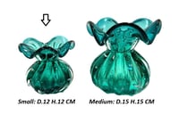 Murano Crystal Vase, Small - Image 6
