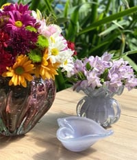 Murano Crystal Vase, Small - صورة 1