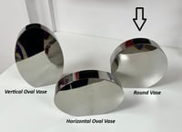 Round S/Steel Vase - Image 8