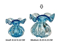 Murano Crystal Vase, Medium - صورة 6