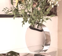 Round S/Steel Vase - Image 2