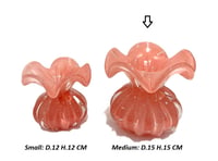 Murano Crystal Vase, Medium - صورة 7